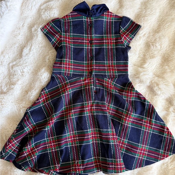 Janie and Jack Holiday Christmas Dress Girls Size 5 - Picture 5 of 6